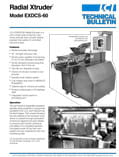 Xtruder EXD60 Extruder Bulletin