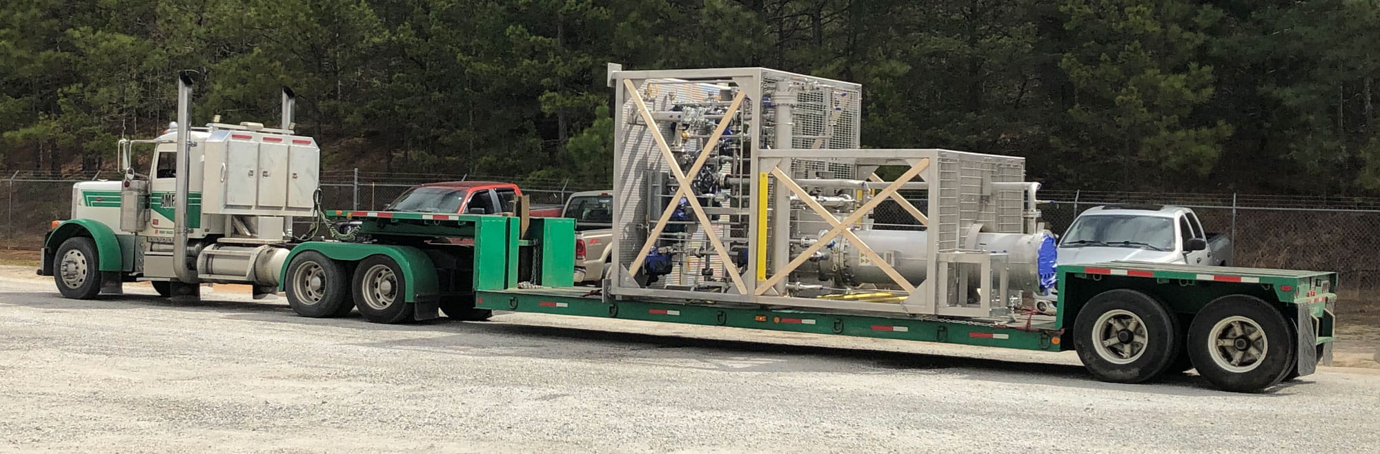 Engineered Thin Film Evaporator on Truck